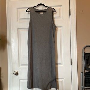 Gray Sleeveless Dress